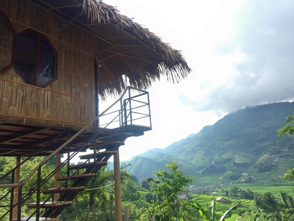 Eco Hills Homestay 萨帕 外观 照片